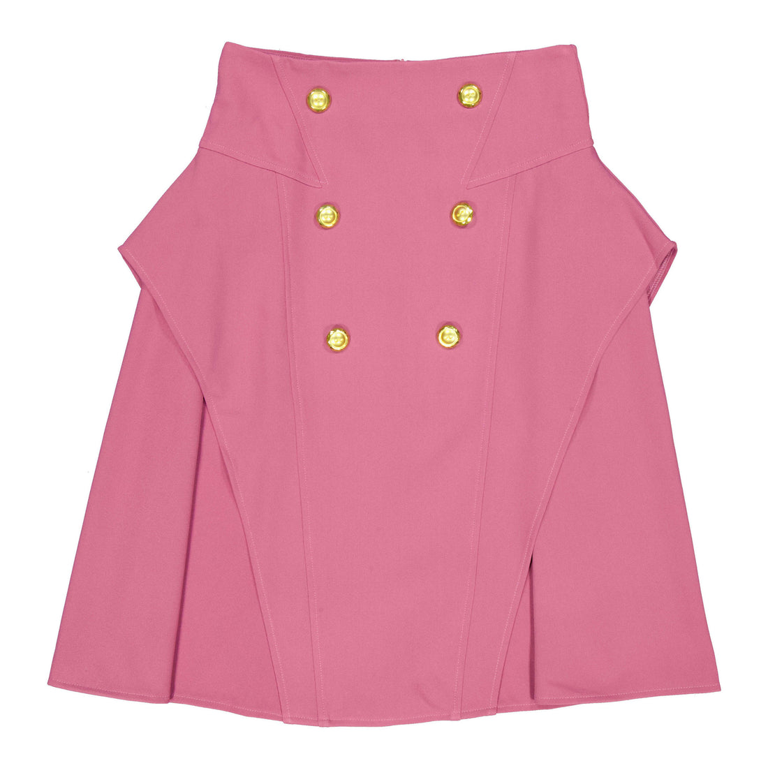 Estee Pink Gold Button Blazer Skirt