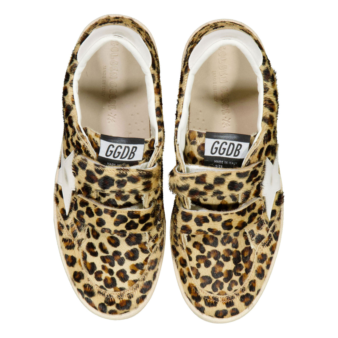 Golden Goose Brown And Black Leo/Pink Ballstar Sneaker