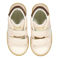 Golden Goose Pink/Cream/Brown June Sneaker