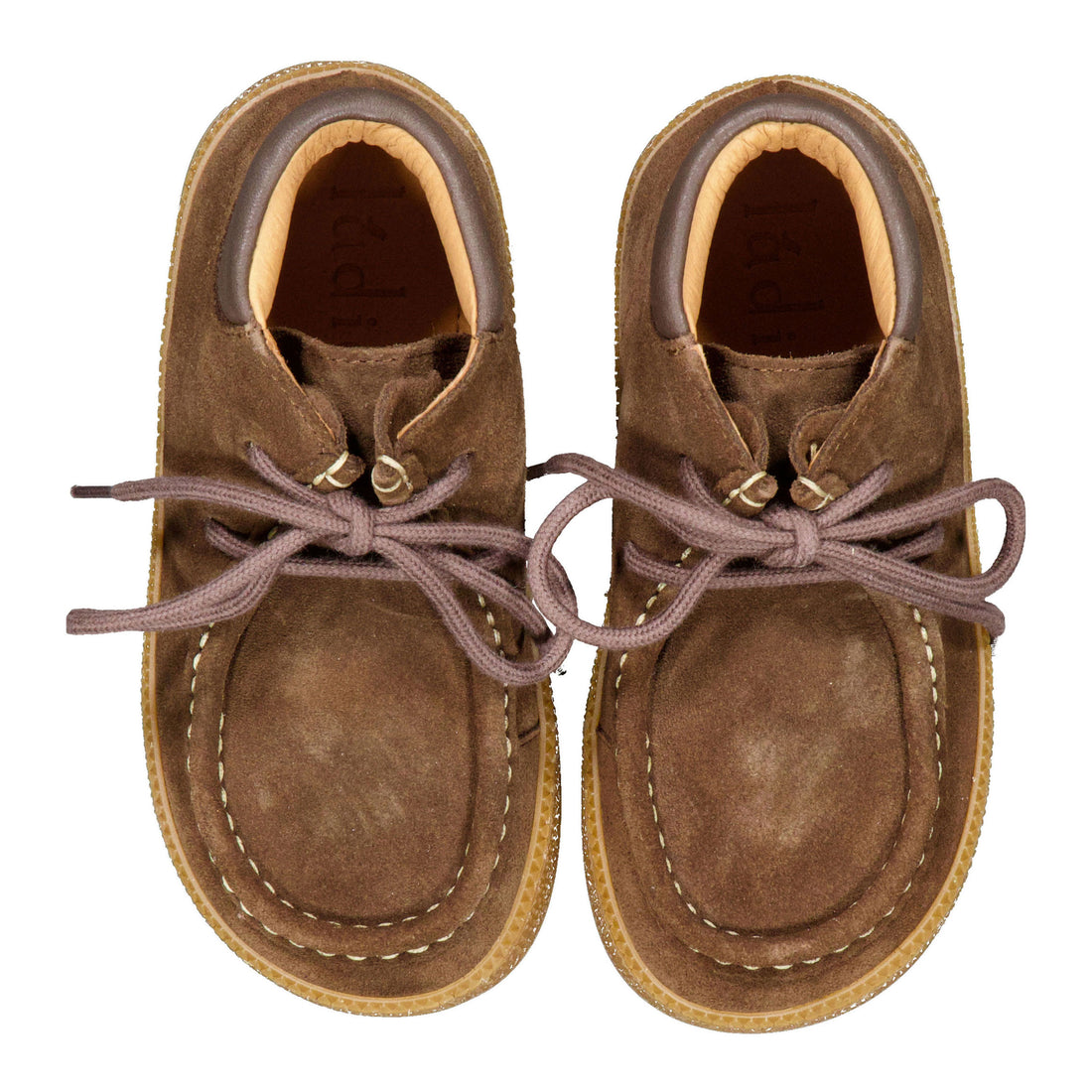 Ladida Shoes Brown Seude Booties