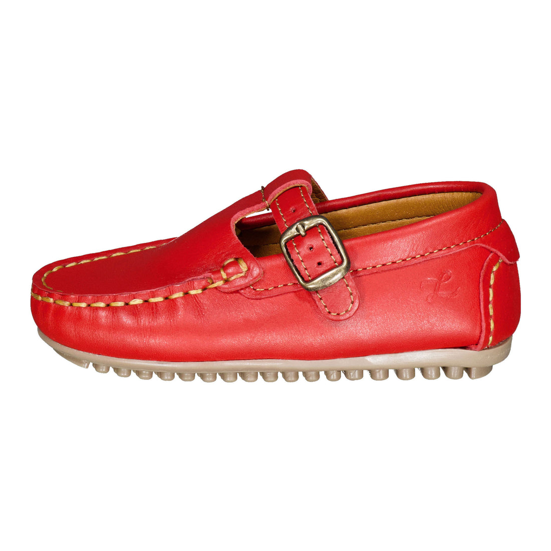 Ladida Shoes Cherry Leather T Strap Shoe