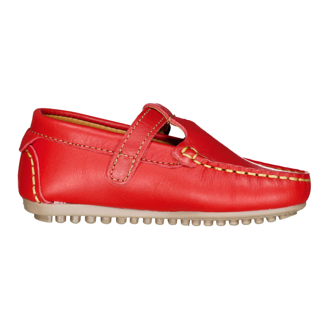Ladida Shoes Cherry Leather T Strap Shoe