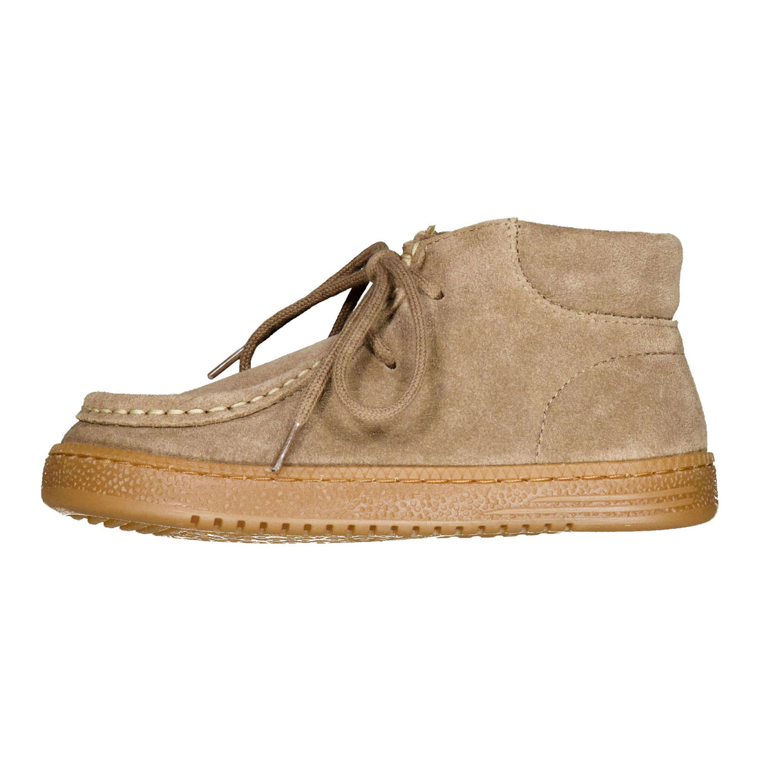 Ladida Shoes Taupe Seude Booties
