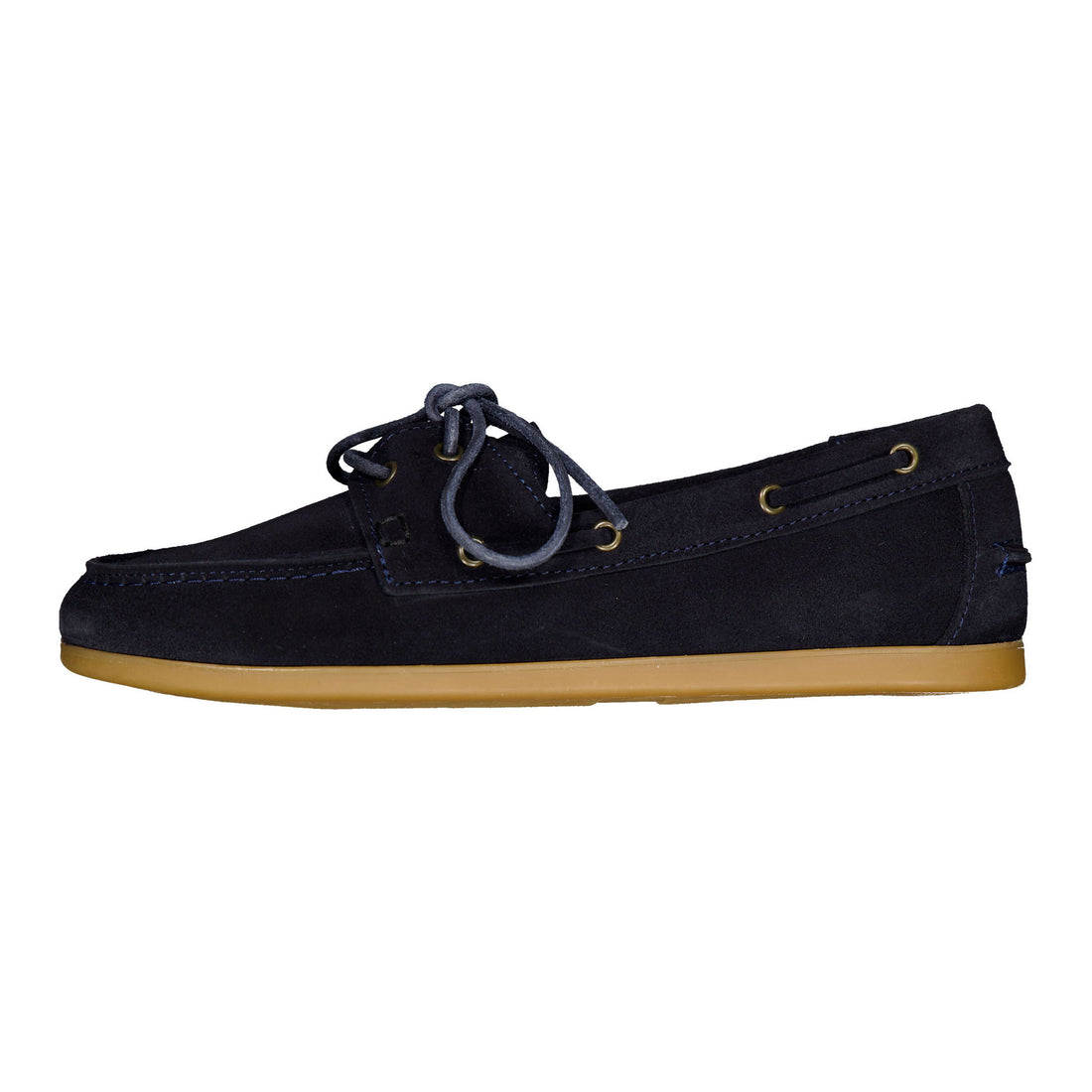 Ladida Shoes Navy Suede Boat Shoe