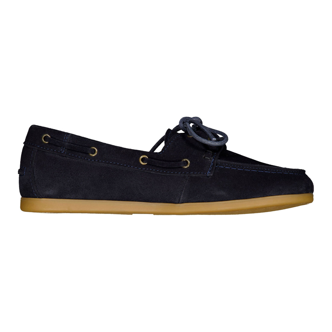 Ladida Shoes Navy Suede Boat Shoe