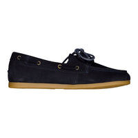 Ladida Shoes Navy Suede Boat Shoe