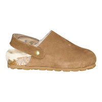 Ladida Shoes Camel Suede Clog