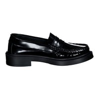 Ladida Shoes Black Chunky Penny Loafer