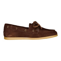 Ladida Shoes Brown Suede Boat Shoe
