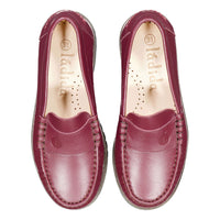 Ladida Shoes Burgundy Chunky Loafer