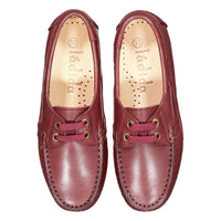 Ladida Shoes Burgundy Boat Shoe
