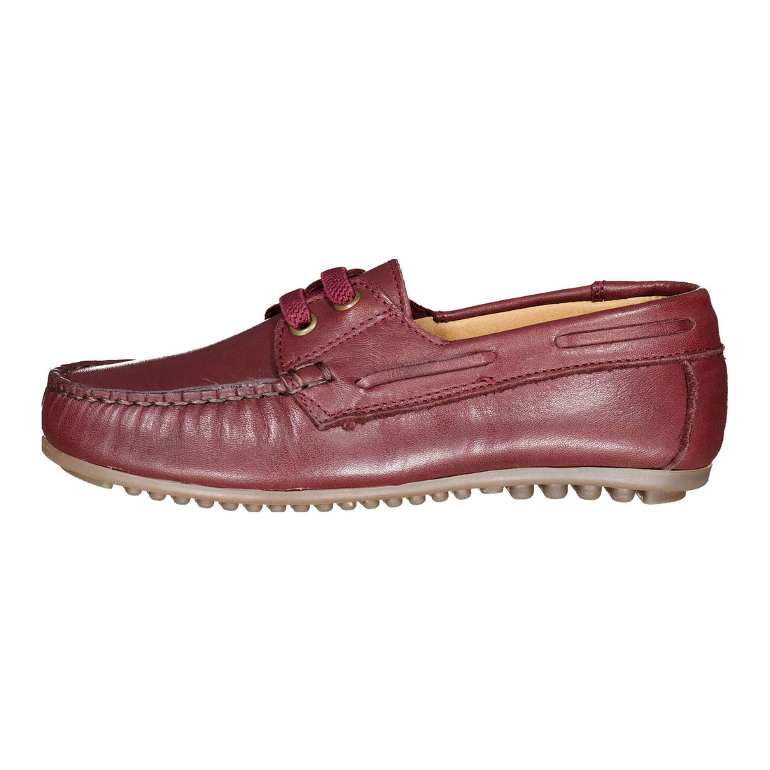 Ladida Shoes Burgundy Boat Shoe