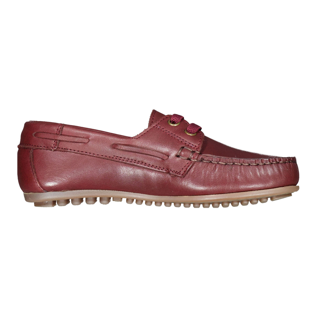 Ladida Shoes Burgundy Boat Shoe