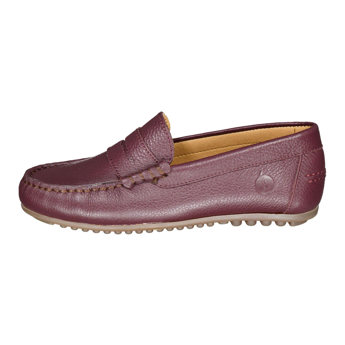 Ladida Shoes Dark Plum Penny Loafer