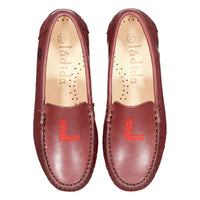 Ladida Shoes Burgundy L Embroidered Loafer