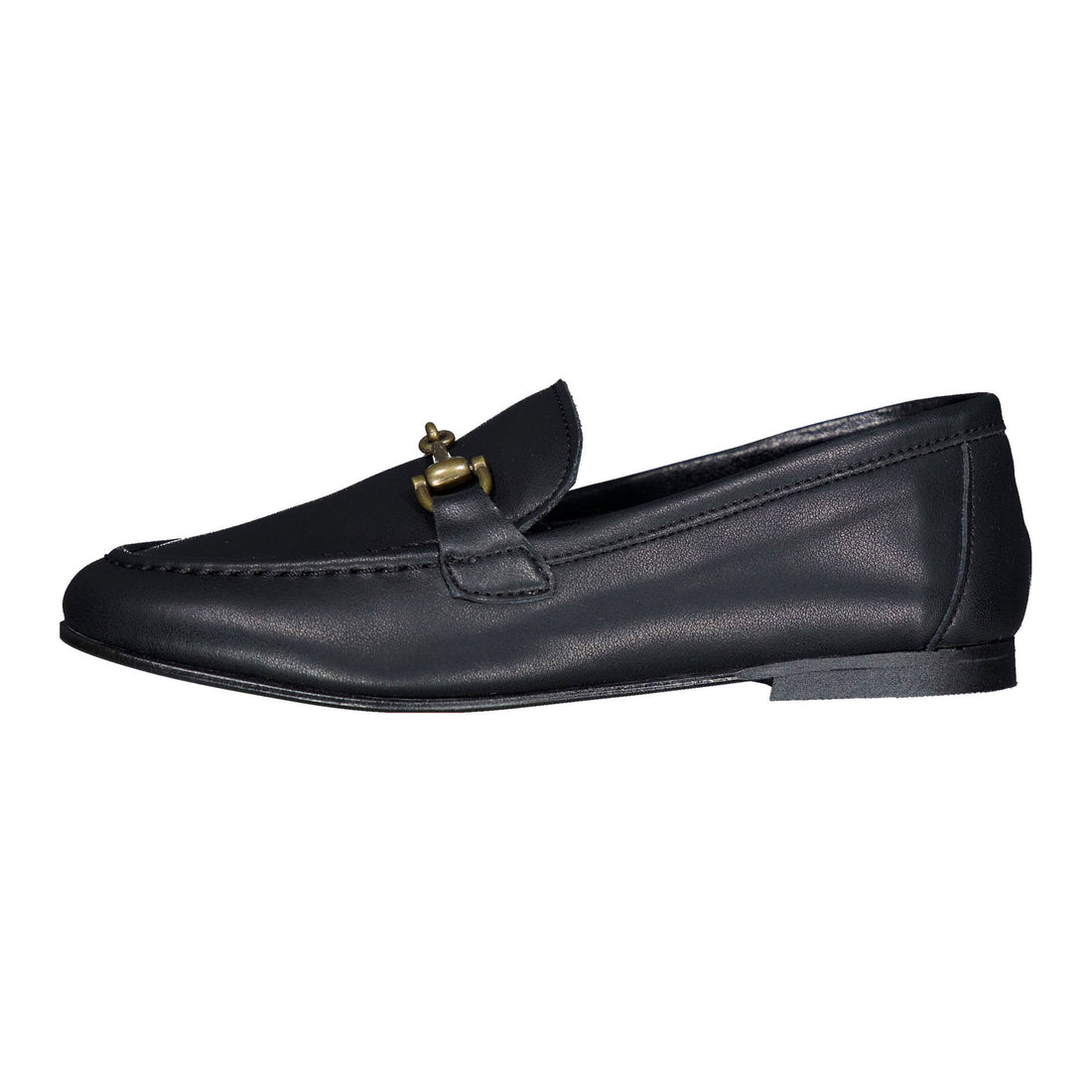 Ladida Shoes Black Buckle Loafer