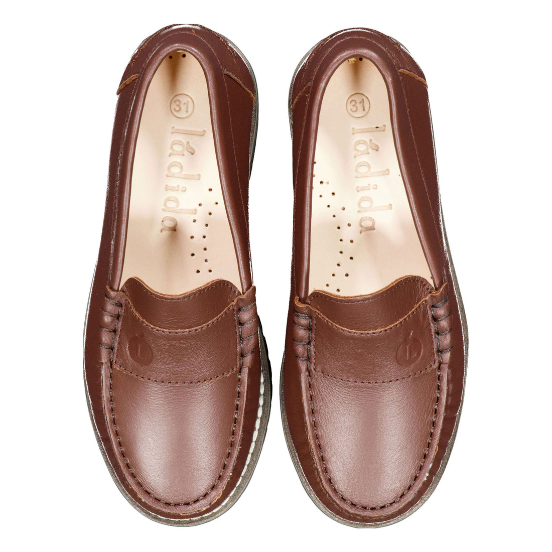Ladida Shoes Chocolate Brown Chunky Loafer