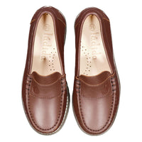 Ladida Shoes Chocolate Brown Chunky Loafer