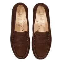 Ladida Shoes Brown Suede Loafer