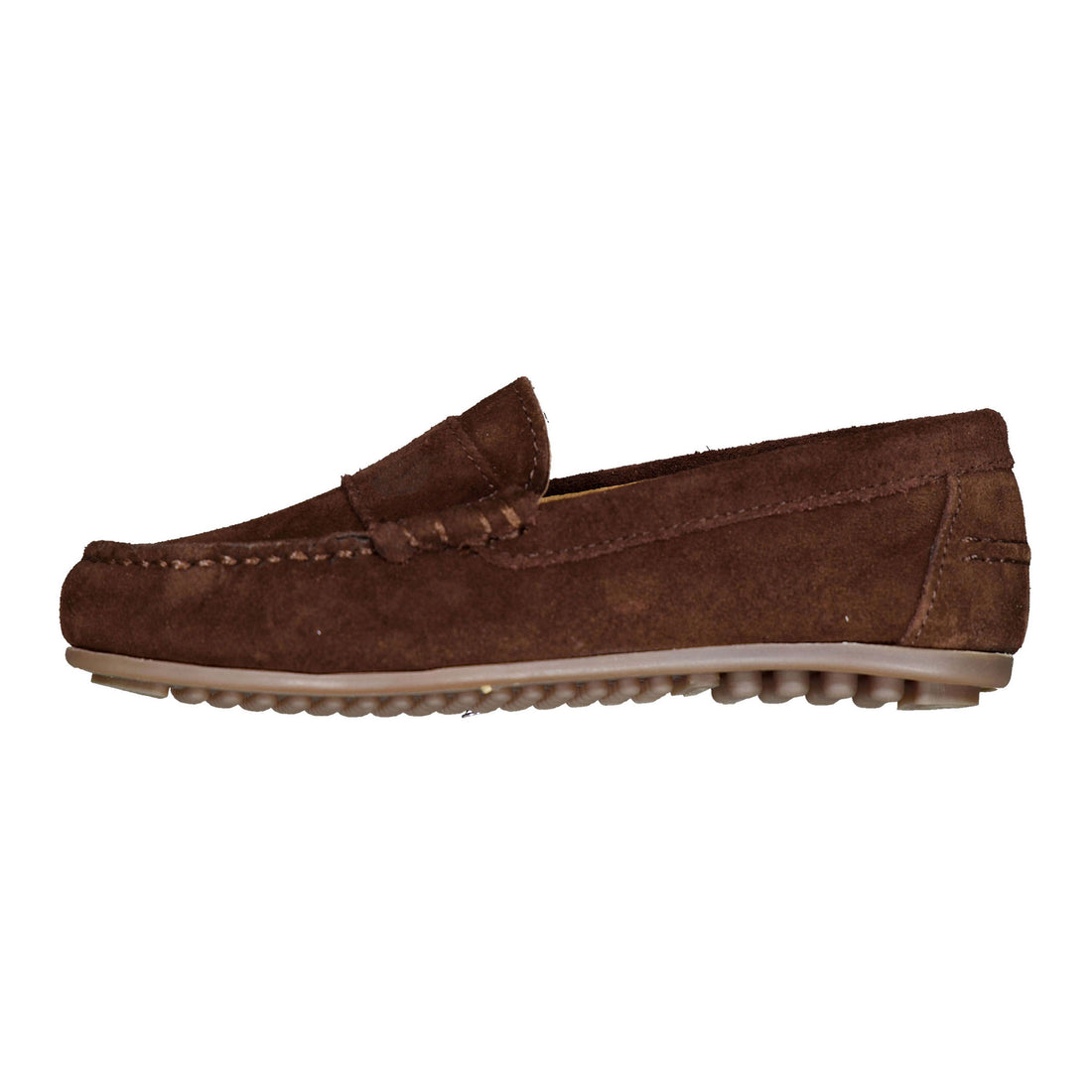 Ladida Shoes Brown Suede Loafer