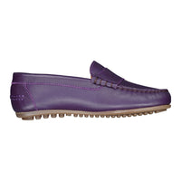 Ladida Shoes Deep Purple Leather Loafer