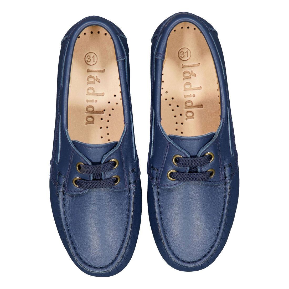 Ladida Shoes Navy  Boat Shoe