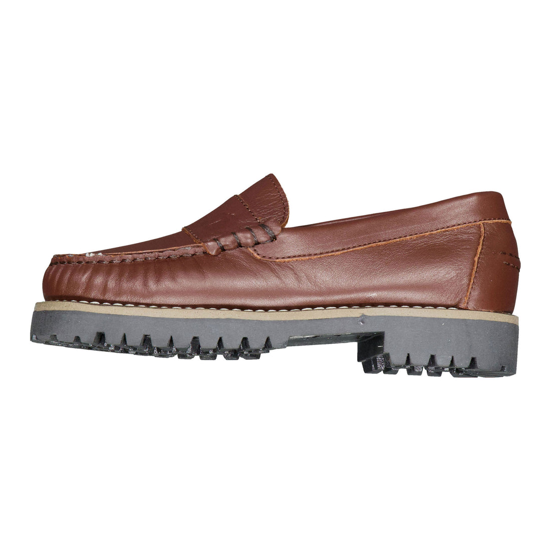 Ladida Shoes Chocolate Brown Chunky Loafer