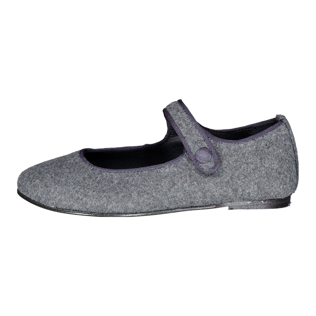Ladida Shoes Grey Wool Mary Jane