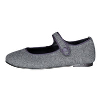 Ladida Shoes Grey Wool Mary Jane