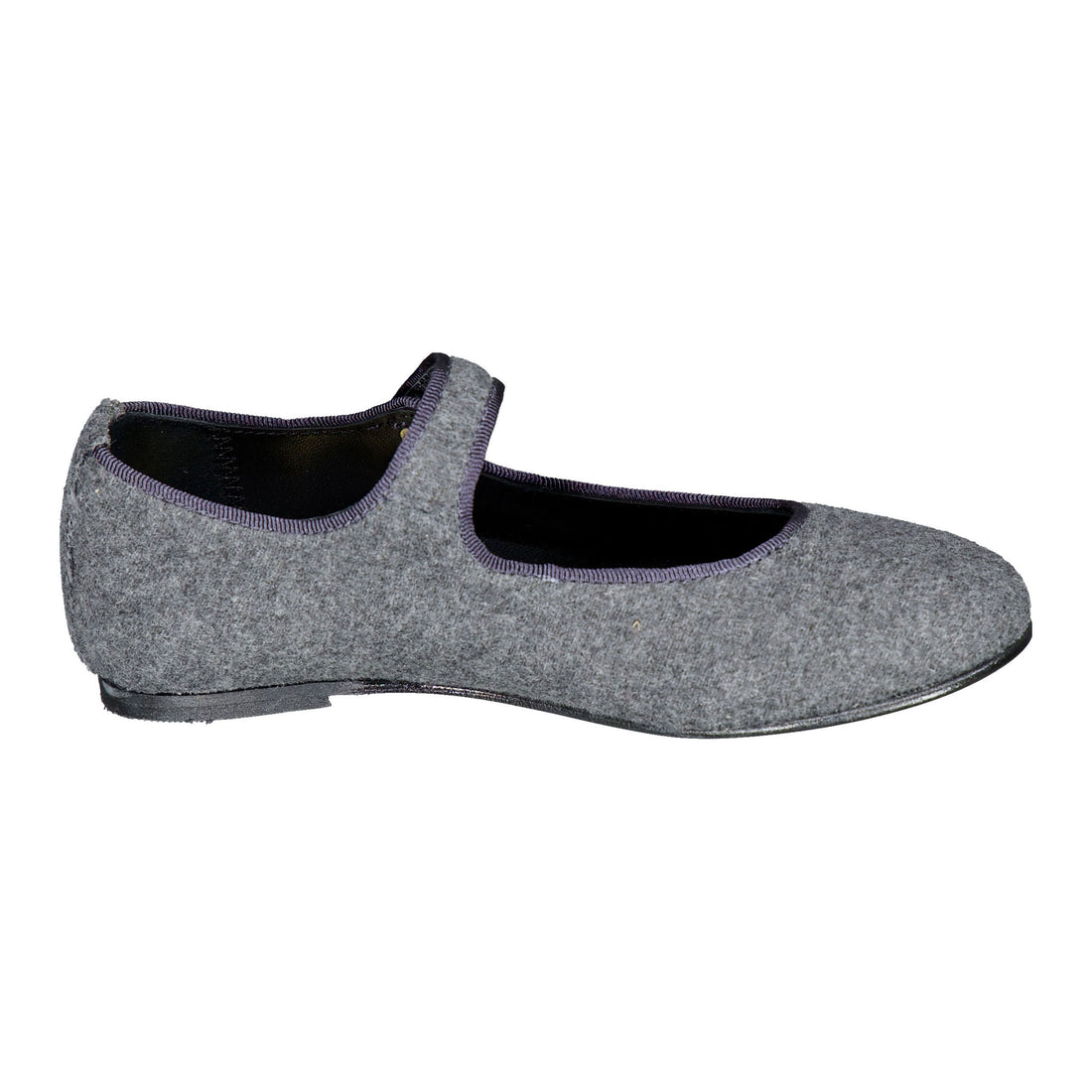 Ladida Shoes Grey Wool Mary Jane