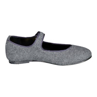 Ladida Shoes Grey Wool Mary Jane