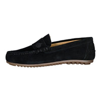 Ladida Shoes Black Suede Loafer