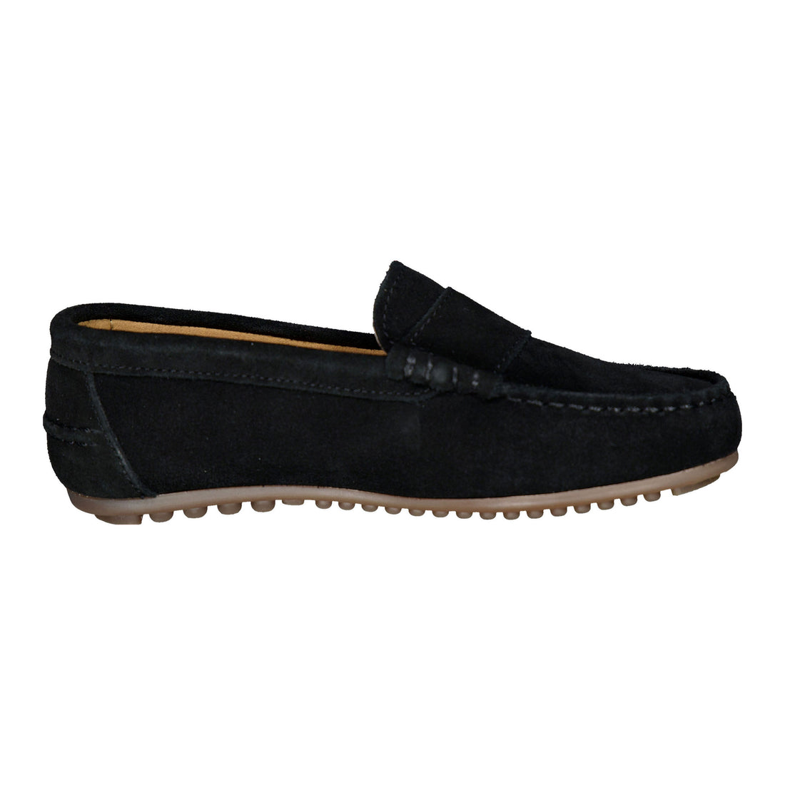 Ladida Shoes Black Suede Loafer