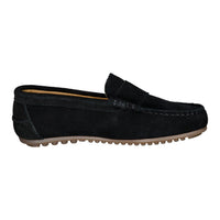 Ladida Shoes Black Suede Loafer