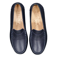 Ladida Shoes Navy Leather Loafer