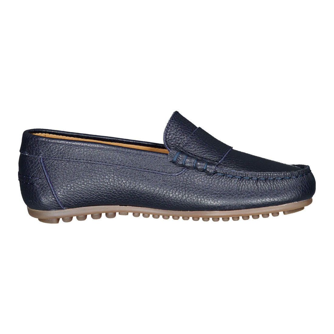 Ladida Shoes Navy Leather Loafer