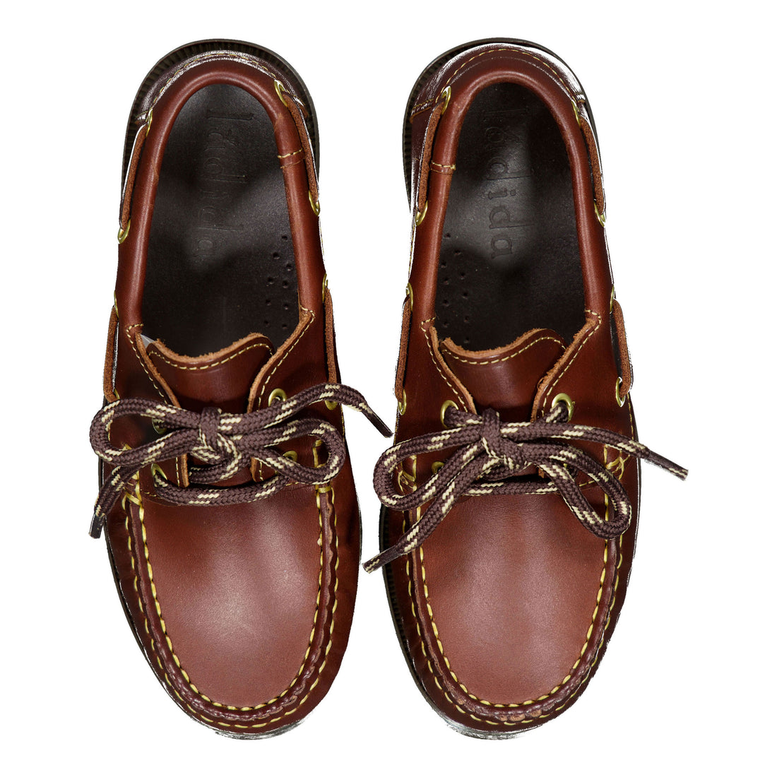 Ladida Shoes Brown Chunky Boat Shoe