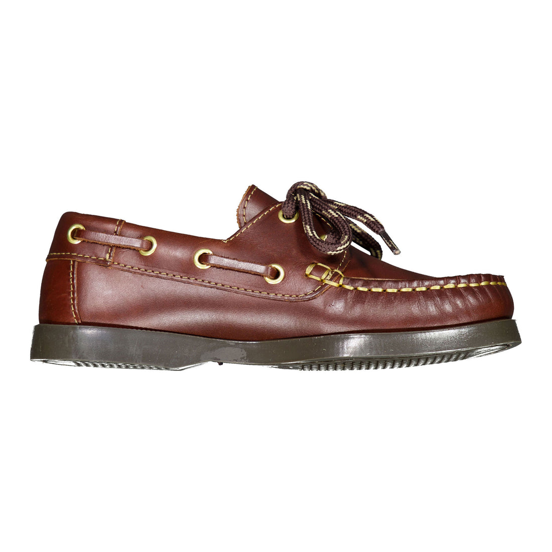 Ladida Shoes Brown Chunky Boat Shoe