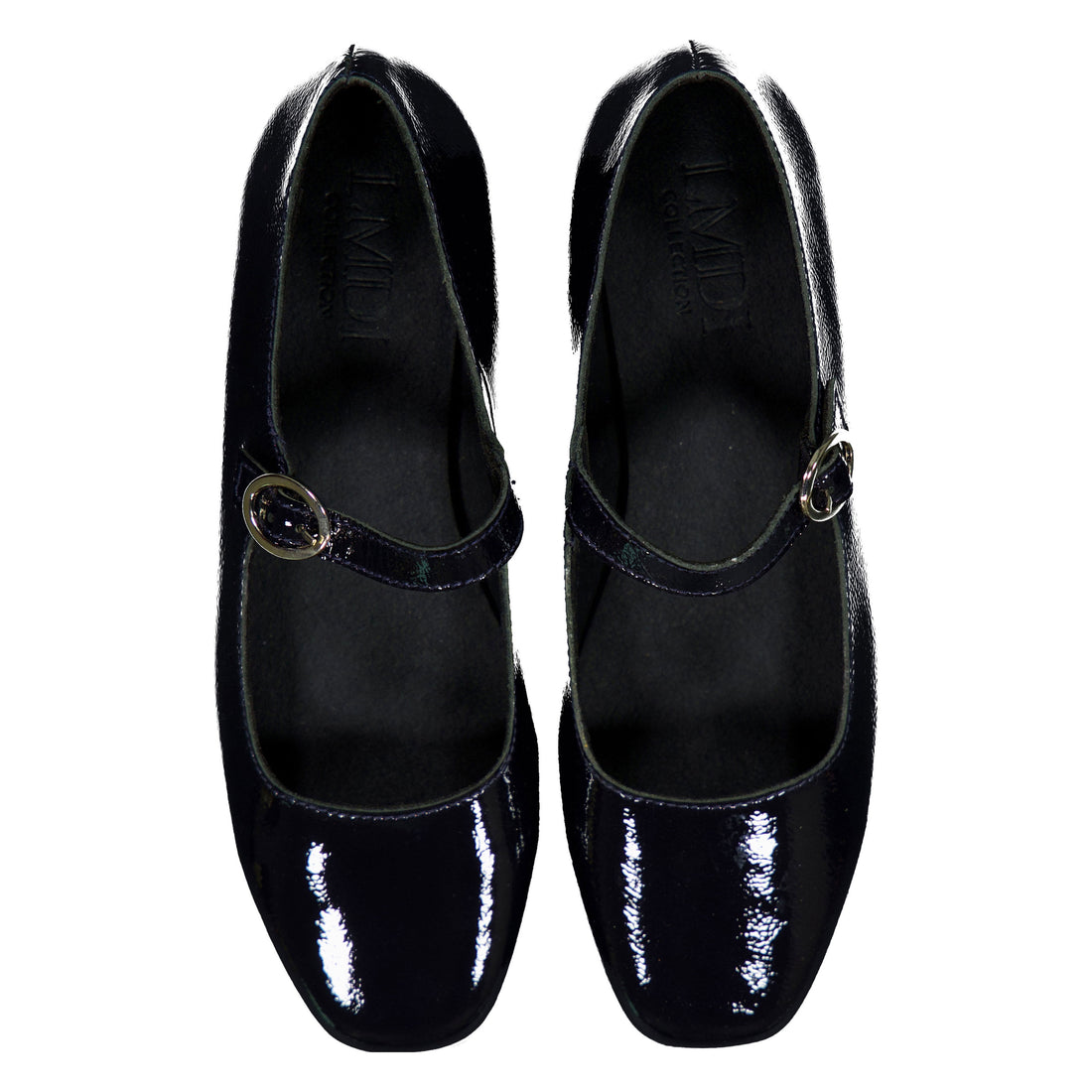 Ladida Shoes Black Patent Mary Janes