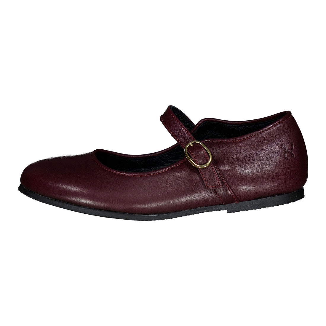 Ladida Shoes Burgundy Buckle Mary Jane