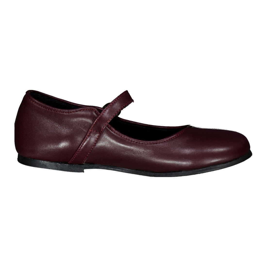 Ladida Shoes Burgundy Buckle Mary Jane