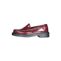 Ladida Shoes Burgundy Chunky Penny Loafer
