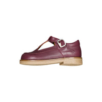 Ladida Shoes Burgundy T-Srap Shoe