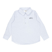 Arza Blue Star Half Placket Shirt