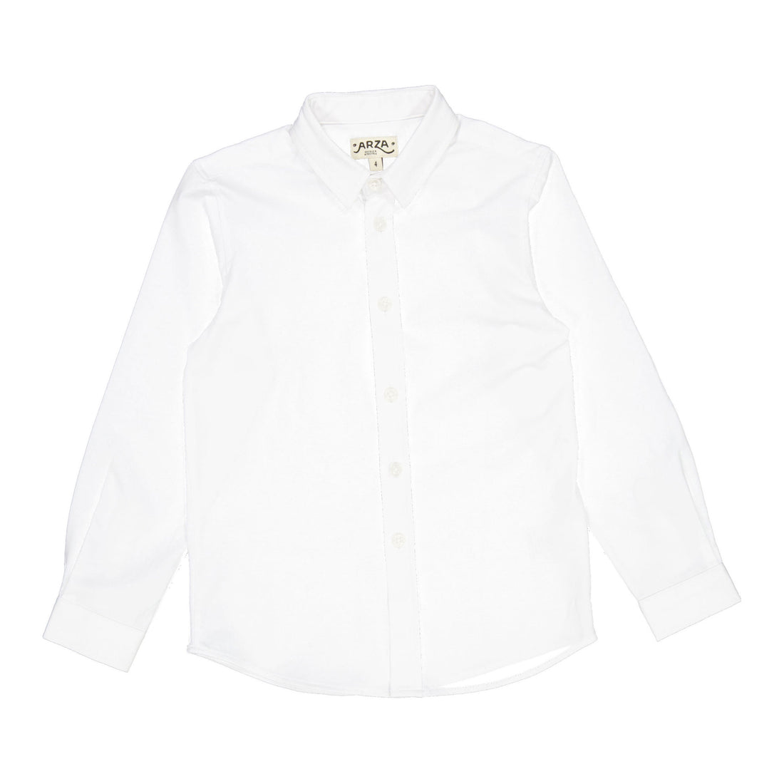 Arza White Non Iron Shirt