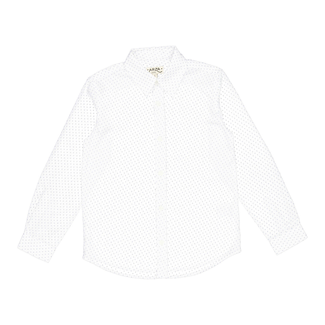 Arza White Printed Shirt