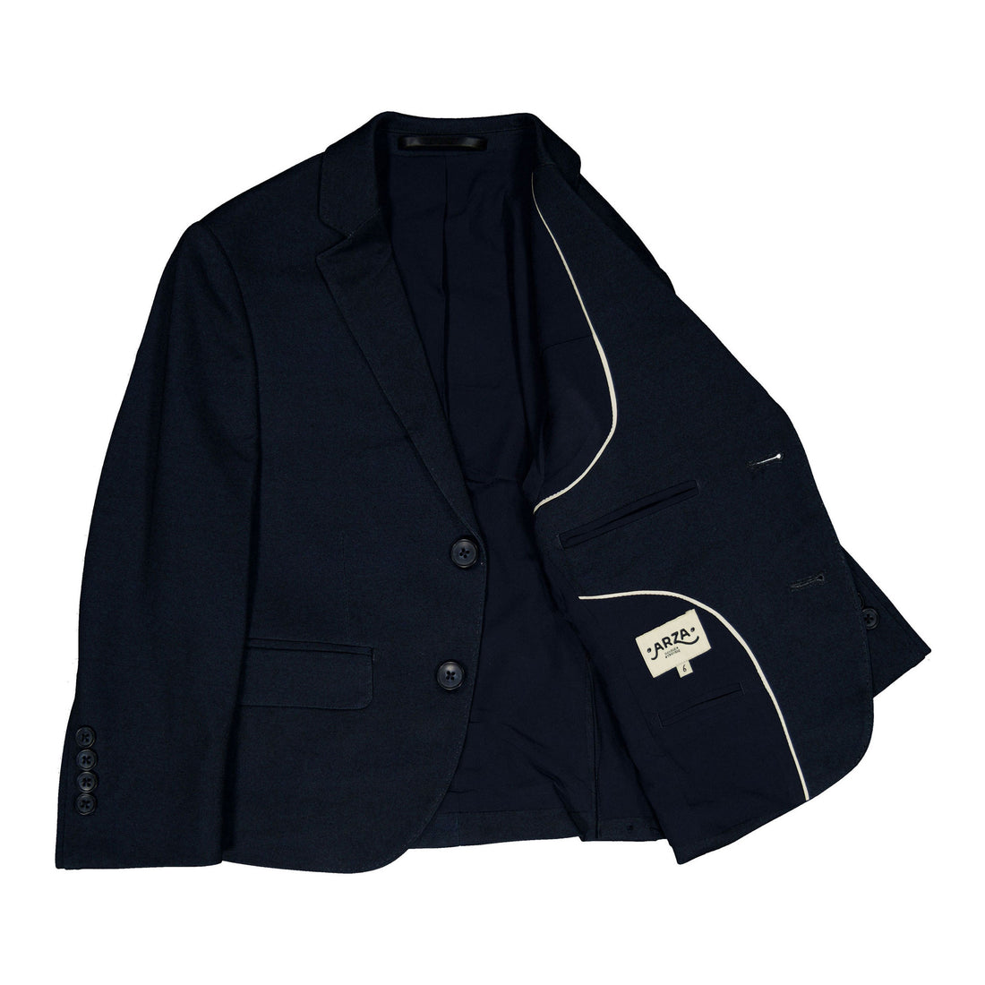 Arza Navy Slim Fit Suit