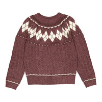 Clubhouse Brown Fairisle Sweater