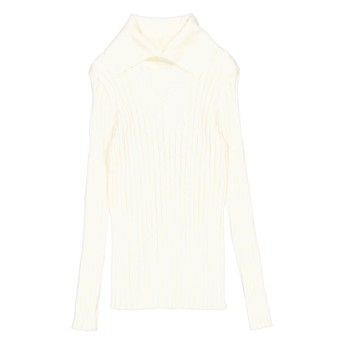 Clubhouse Cream Fold Over Turtleneck