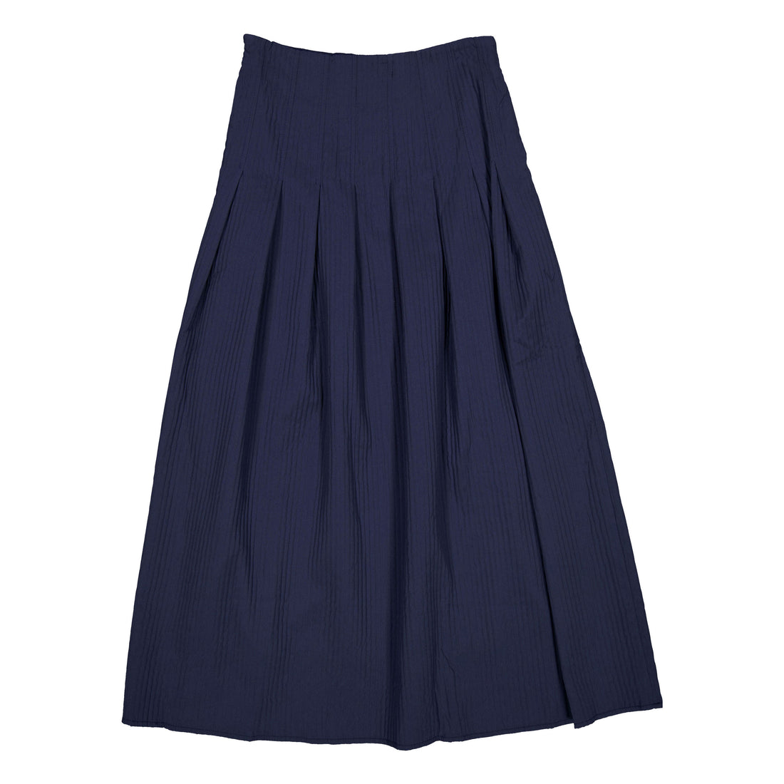 Clubhouse Navy Quilted Pleated Skirt